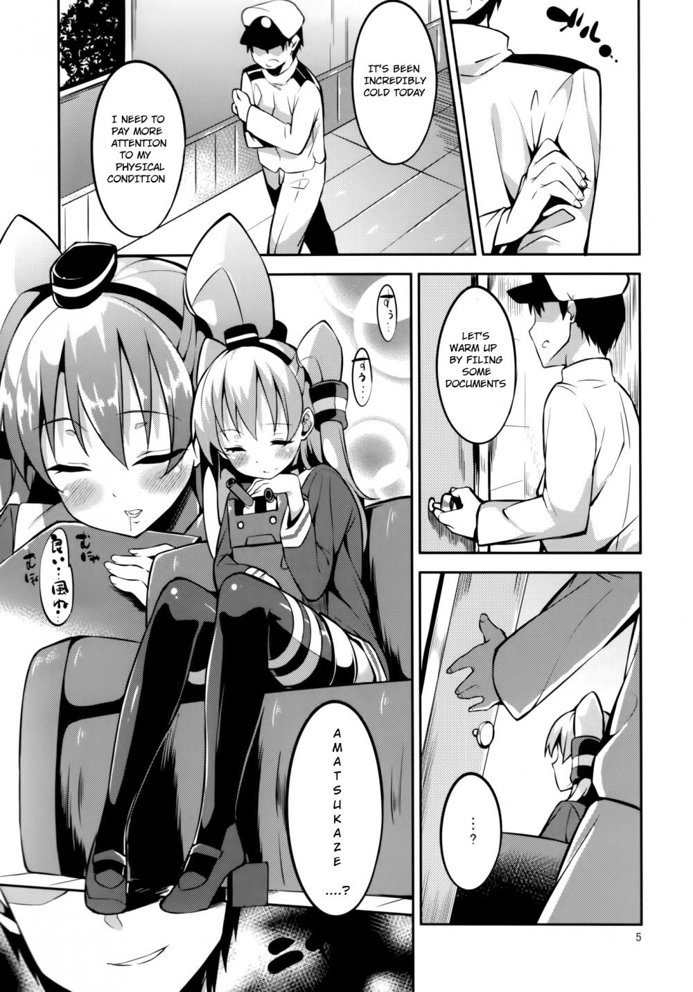 Hentai Manga Comic-Amatsukaze-chan to-Read-4